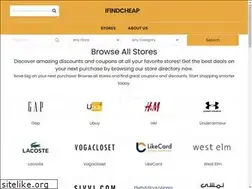 Sites similar to ifindcheap.com