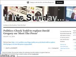 Sites similar to ifitssunday.com