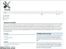 Sites similar to ifixwiki.com