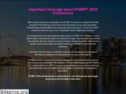 Sites similar to ifomptconference.org