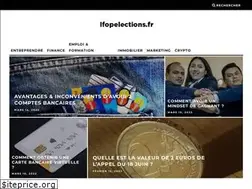 Sites similar to ifopelections.fr