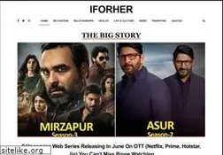 Sites similar to iforher.com