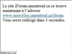 Sites similar to iforum.umontreal.ca