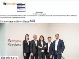 Sites similar to ifpconsulting.de