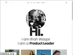 Sites similar to ifrahwaqar.com