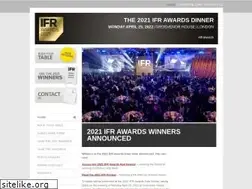 Sites similar to ifrawards.com