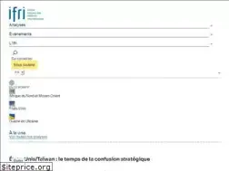 Sites similar to ifri.org