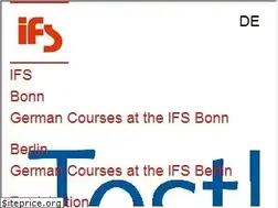 Sites similar to ifs-bonn-berlin.de