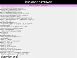 Sites similar to ifsccodedatabase.com