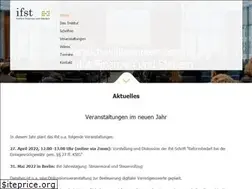 Sites similar to ifst.de