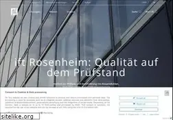 Sites similar to ift-rosenheim.de