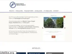 Sites similar to ift.de