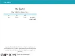 Sites similar to iftarsaatleri.co