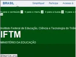 Sites similar to iftriangulo.edu.br