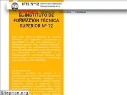 Sites similar to ifts12online.com.ar