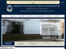 Sites similar to ifts21.edu.ar