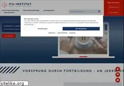 Sites similar to ifu-institut.de