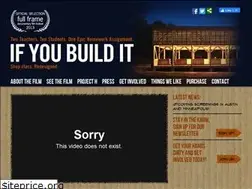 Sites similar to ifyoubuilditmovie.com