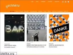 Sites similar to ig-architektur.at
