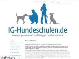 Sites similar to ig-hundeschulen.de