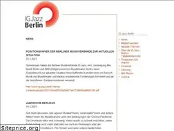 Sites similar to ig-jazz-berlin.de
