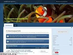 Sites similar to ig-meeresaquaristik.de