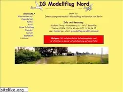 Sites similar to ig-modellflug-nord.de