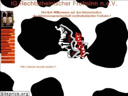 Sites similar to ig-rechtsrheinischer-frohsinn.de