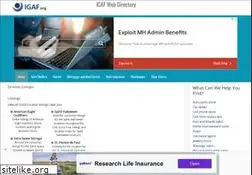 Sites similar to igaf.org