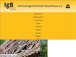 Sites similar to igbauernhaus.de
