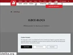 Sites similar to igbce-blogs.de