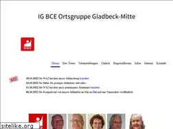 Sites similar to igbce-gladbeck.de