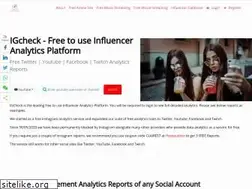Sites similar to igcheck.com