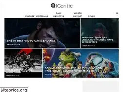 Sites similar to igcritic.com