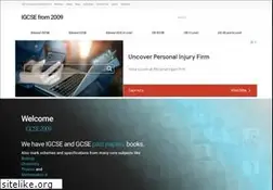 Sites similar to igcse2009.com