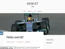 Sites similar to igcseicttan.wordpress.com