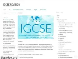 Sites similar to igcserevision.wordpress.com