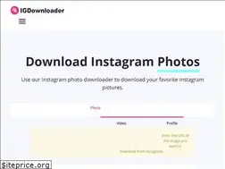 Sites similar to igdownloader.com