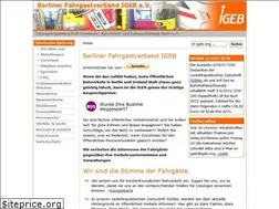 Sites similar to igeb.org