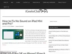 Sites similar to igeeksclub.com