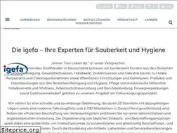Sites similar to igefa.de