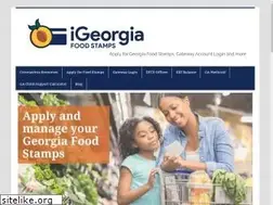 Sites similar to igeorgiafoodstamps.com