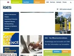 Sites similar to iges.de