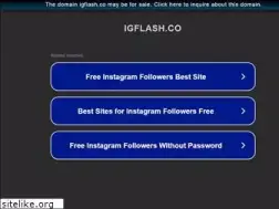 Sites similar to igflash.co