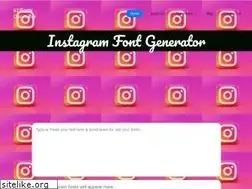 Sites similar to igfontsgenerators.com