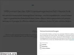 Sites similar to igh-eg.de