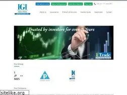 Sites similar to igisecurities.com.pk