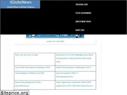 Sites similar to igjobsnews.com