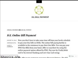 Sites similar to iglbillpayment.wordpress.com