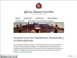 Sites similar to iglesiaalianzacarcelen.org